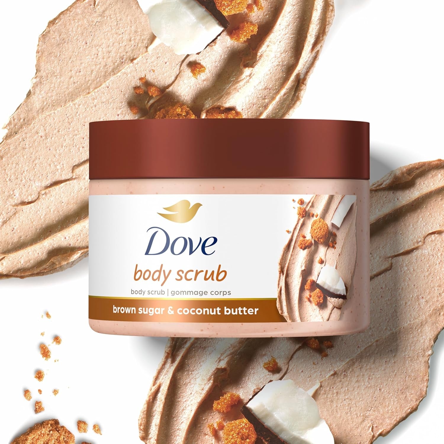 Exfoliating Body Polish with Brown Sugar and Coconut Butter, 298 g