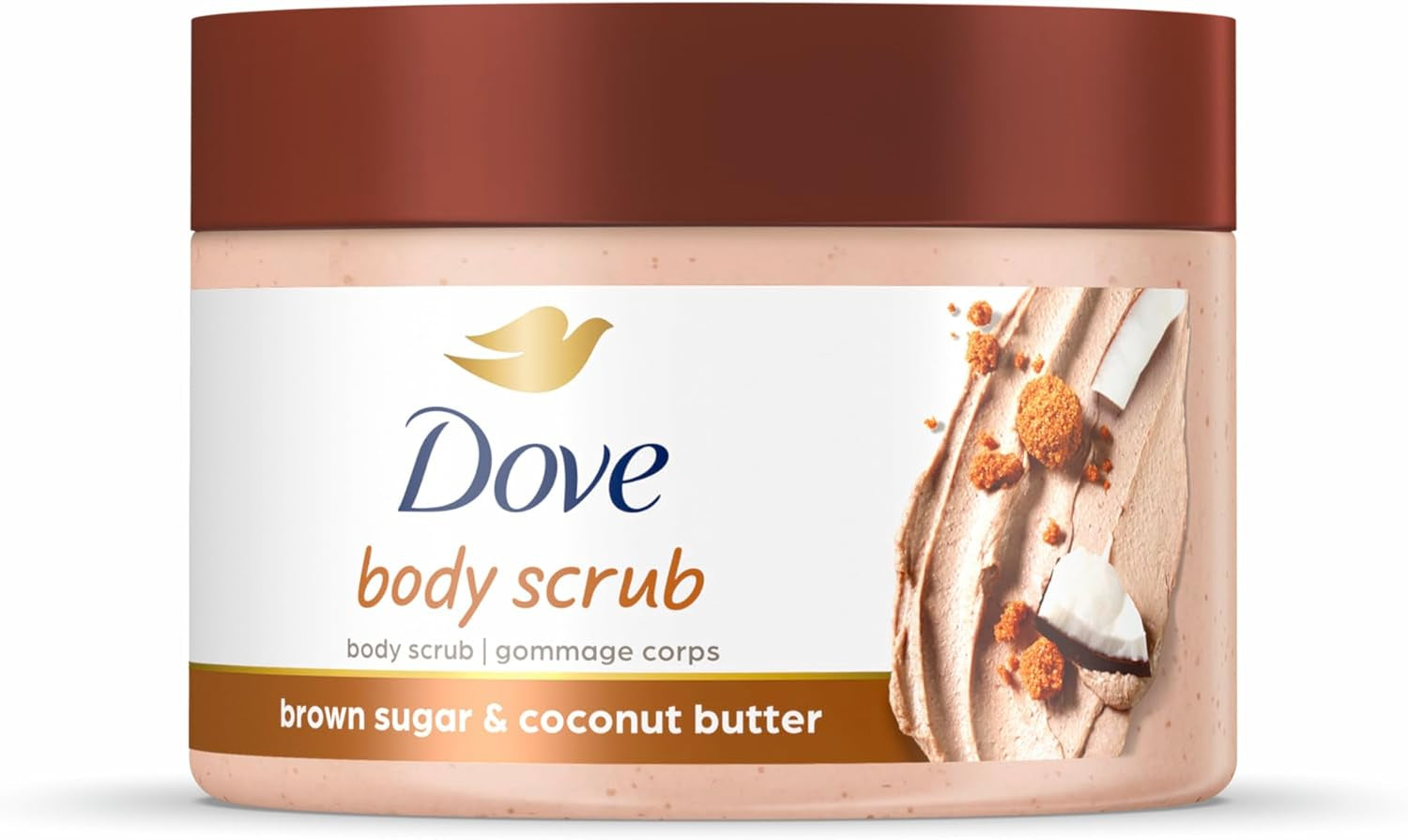 Exfoliating Body Polish with Brown Sugar and Coconut Butter, 298 g